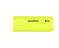 GOODRAM 8GB UME2 odczyt 20MB/s USB 2.0 żółty - 606425 - zdjęcie 2